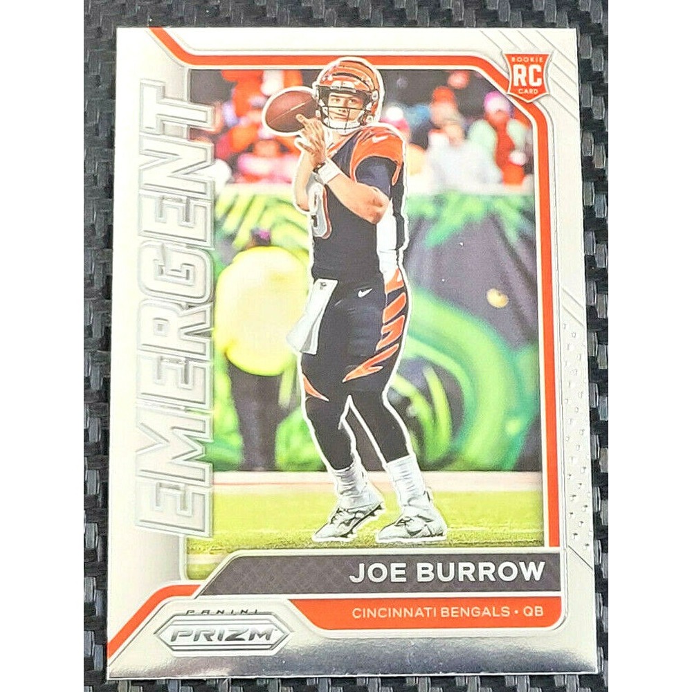 2020 PANINI PRIZM JOE BURROW RC EMERGENT #1